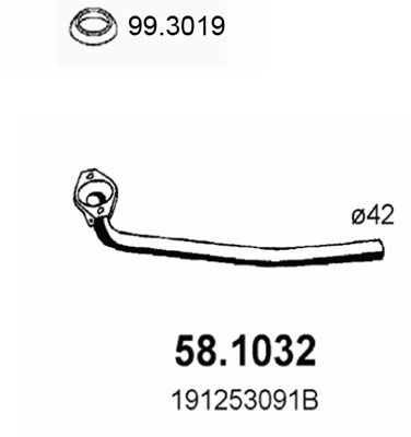 ASSO išleidimo kolektorius 58.1032