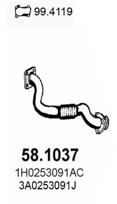 ASSO išleidimo kolektorius 58.1037