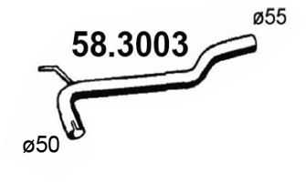 ASSO išleidimo kolektorius 58.3003