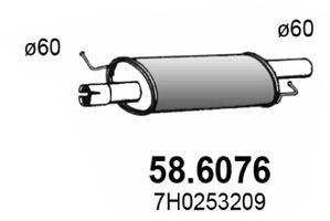 ASSO vidurinis duslintuvas 58.6076