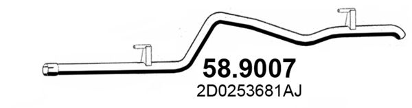 ASSO išleidimo kolektorius 58.9007