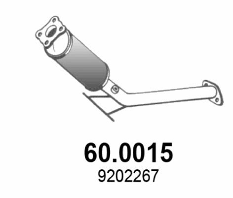 ASSO katalizatoriaus keitiklis 60.0015