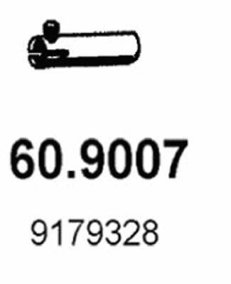 ASSO Труба выхлопного газа 60.9007