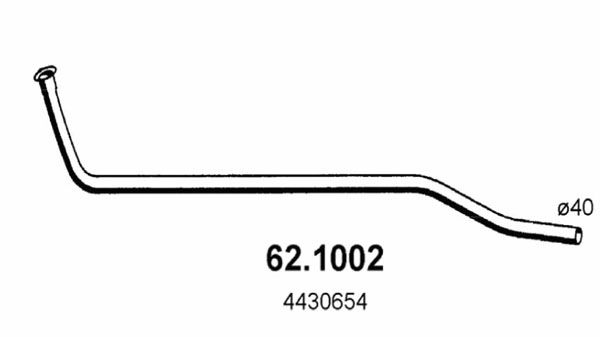 ASSO išleidimo kolektorius 62.1002