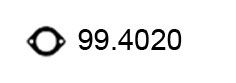 ASSO Прокладка, труба выхлопного газа 99.4020