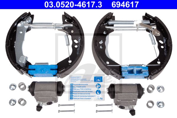 ATE Комплект тормозных колодок 03.0520-4617.3