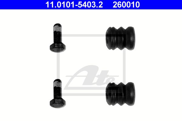 ATE kreipiančiųjų movų rinkinys, stabdžių apkaba 11.0101-5403.2