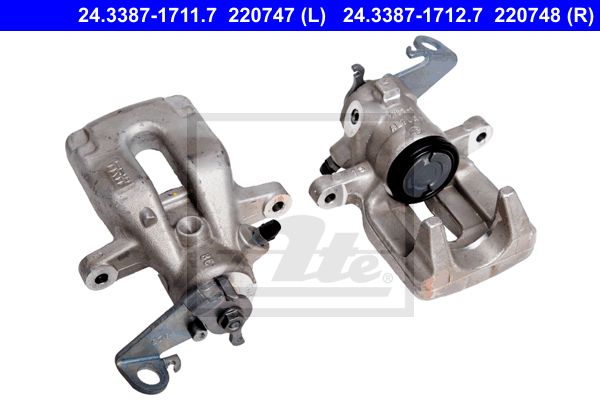 ATE Тормозной суппорт 24.3387-1712.7
