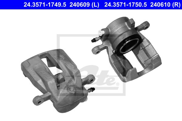 ATE stabdžių apkaba 24.3571-1749.5