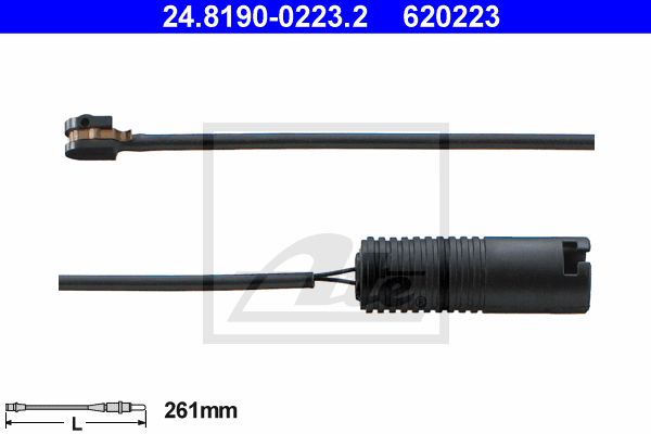 ATE Сигнализатор, износ тормозных колодок 24.8190-0223.2