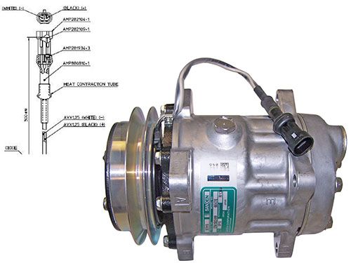 AUTOCLIMA Компрессор, кондиционер 40405102