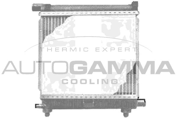 AUTOGAMMA Радиатор, охлаждение двигателя 100511