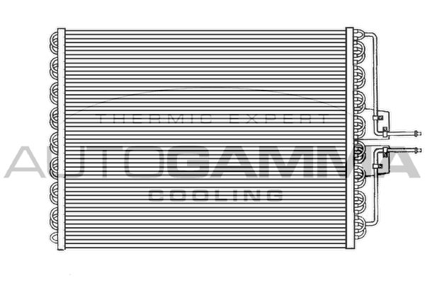 AUTOGAMMA kondensatorius, oro kondicionierius 101805