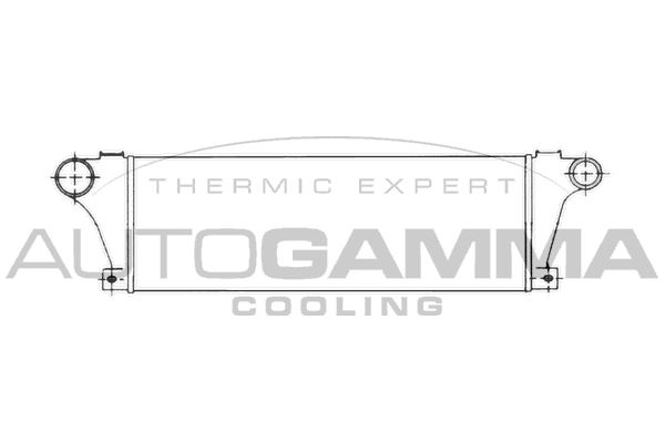 AUTOGAMMA Интеркулер 102396