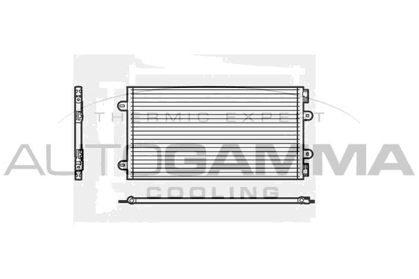 AUTOGAMMA kondensatorius, oro kondicionierius 102642
