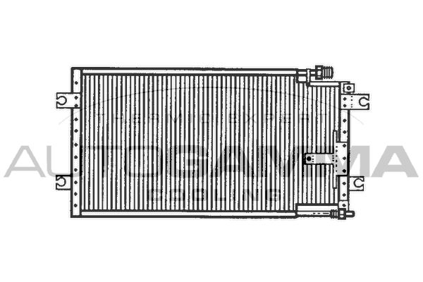 AUTOGAMMA kondensatorius, oro kondicionierius 102680