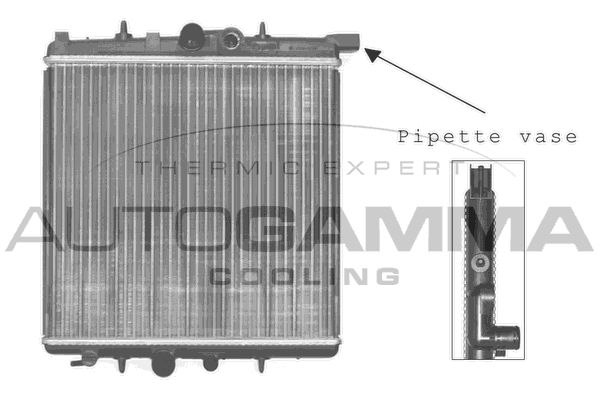 AUTOGAMMA radiatorius, variklio aušinimas 102883