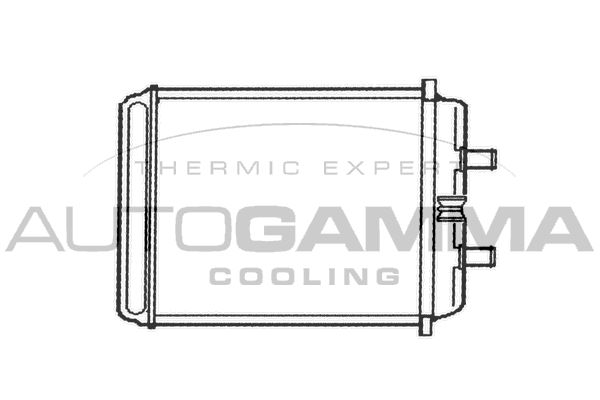 AUTOGAMMA šilumokaitis, salono šildymas 103130