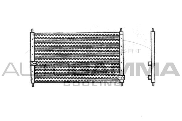 AUTOGAMMA Конденсатор, кондиционер 103282