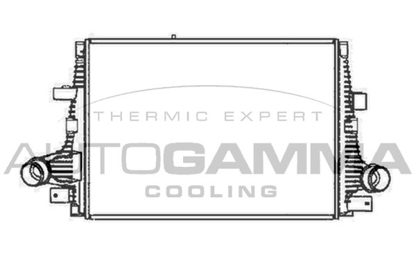 AUTOGAMMA Интеркулер 103716