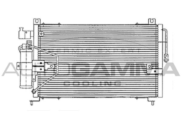 AUTOGAMMA kondensatorius, oro kondicionierius 103790