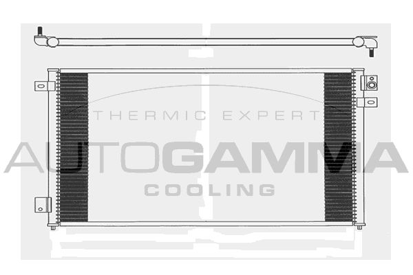 AUTOGAMMA kondensatorius, oro kondicionierius 104014