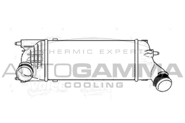 AUTOGAMMA Интеркулер 104407