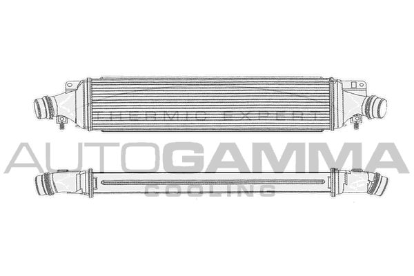 AUTOGAMMA Интеркулер 104412