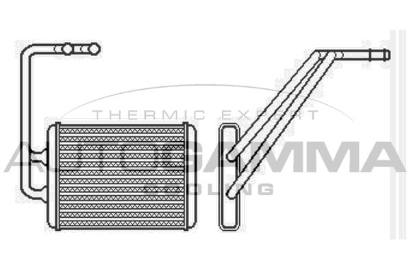 AUTOGAMMA šilumokaitis, salono šildymas 104875
