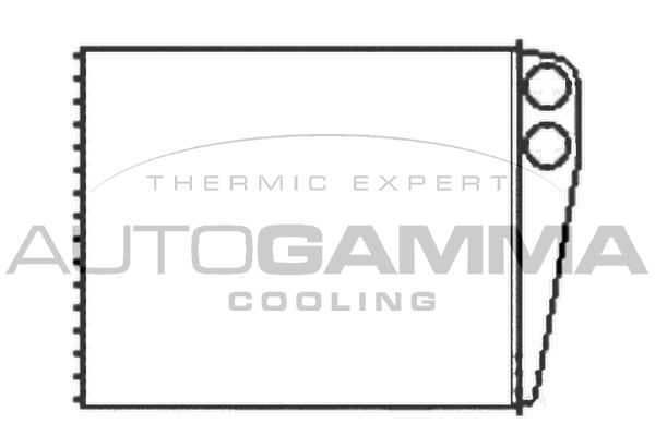 AUTOGAMMA šilumokaitis, salono šildymas 104880