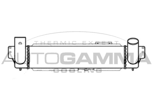 AUTOGAMMA Интеркулер 104942