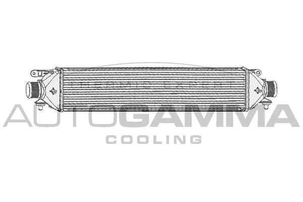 AUTOGAMMA Интеркулер 105471