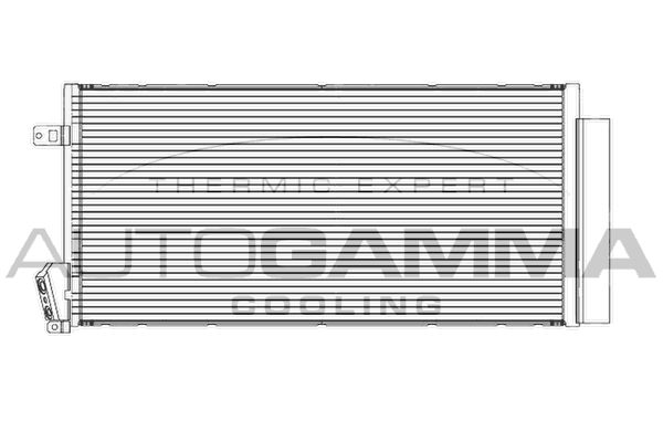 AUTOGAMMA kondensatorius, oro kondicionierius 105601