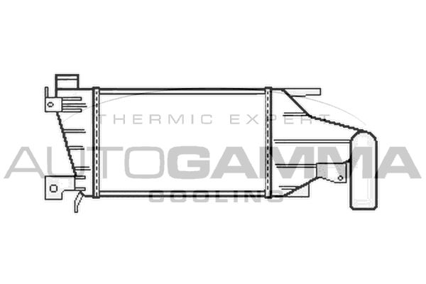 AUTOGAMMA Интеркулер 105605