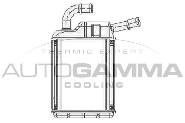 AUTOGAMMA šilumokaitis, salono šildymas 105773