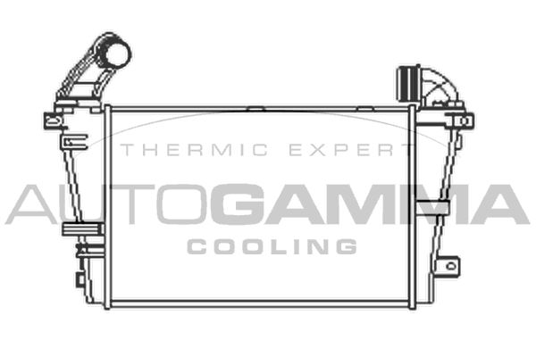 AUTOGAMMA Интеркулер 105940