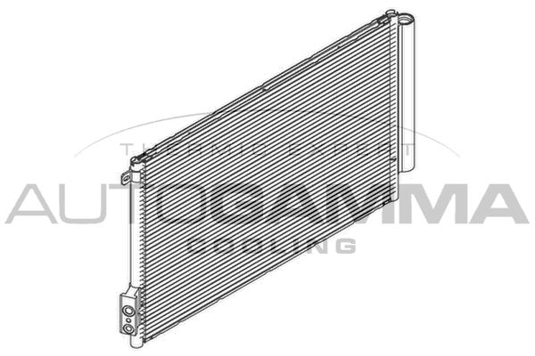 AUTOGAMMA Конденсатор, кондиционер 107290