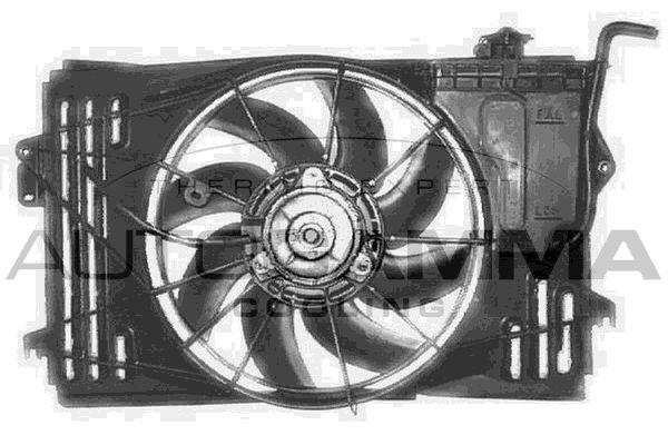AUTOGAMMA ventiliatorius, radiatoriaus GA201268