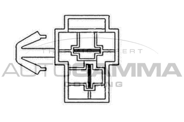 AUTOGAMMA Вентилятор, охлаждение двигателя GA201586