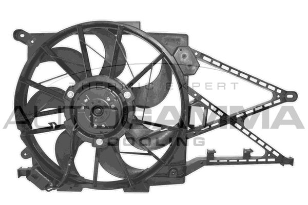 AUTOGAMMA ventiliatorius, radiatoriaus GA201842