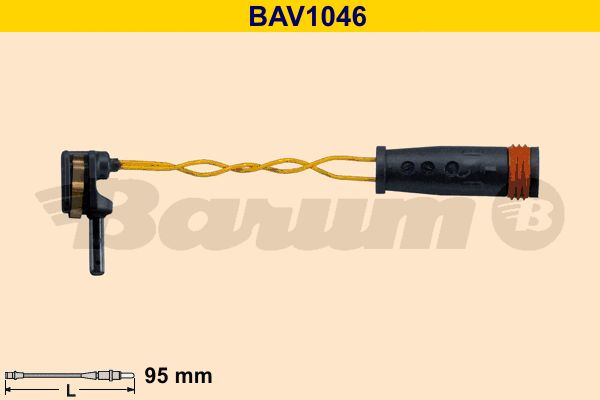 BARUM įspėjimo kontaktas, stabdžių trinkelių susidėvėjim BAV1046