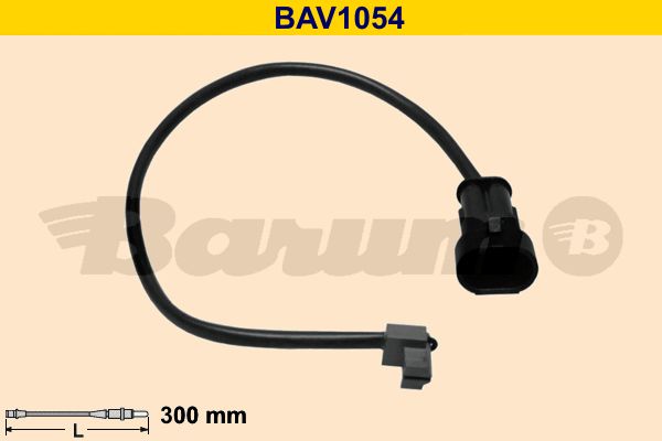 BARUM įspėjimo kontaktas, stabdžių trinkelių susidėvėjim BAV1054