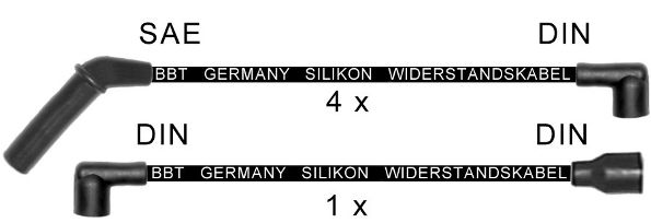 BBT Комплект проводов зажигания ZK1745