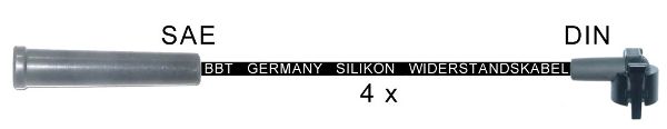 BBT Комплект проводов зажигания ZK1873