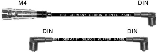 BBT Комплект проводов зажигания ZK201