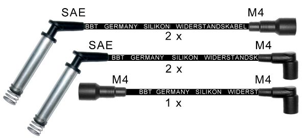 BBT uždegimo laido komplektas ZK791