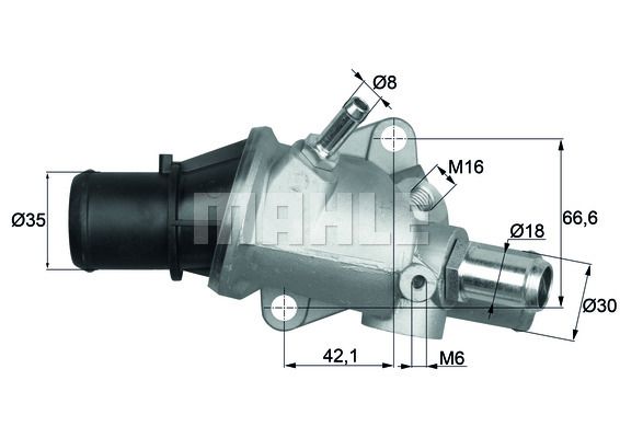 BEHR Термостат, охлаждающая жидкость TI 138 88