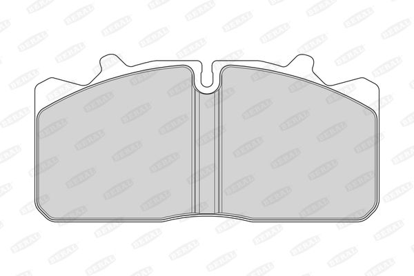 BERAL Комплект тормозных колодок, дисковый тормоз 2908826004017234