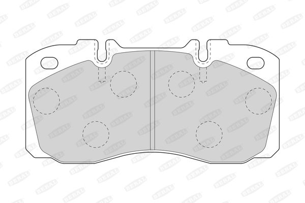 BERAL Комплект тормозных колодок, дисковый тормоз 2912222004017214