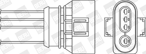 BERU lambda jutiklis OPH003